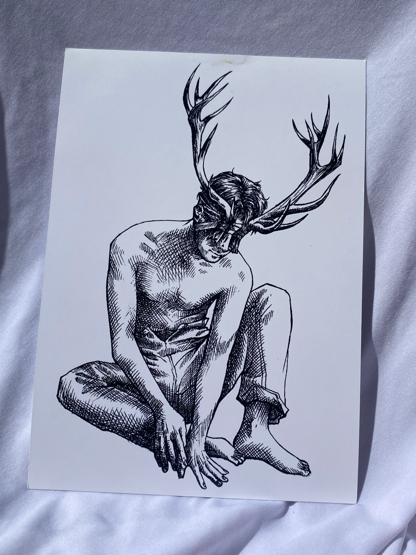 "Buck" art print