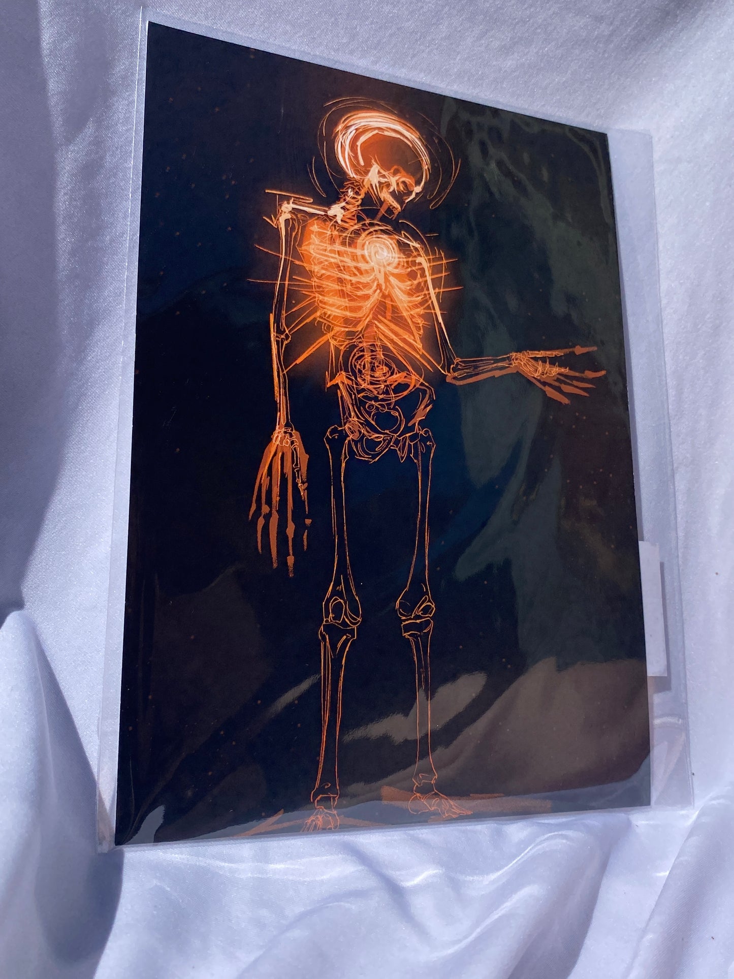 "Burning core" art print